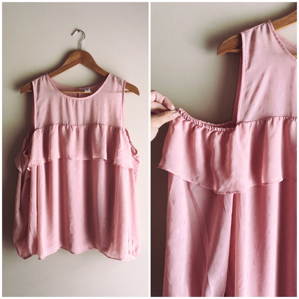Blush blouse